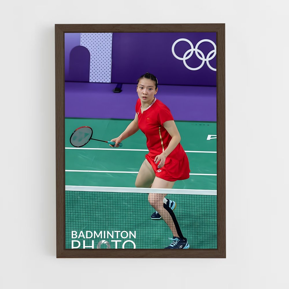 Poster Huang yaqiong – affiche Badminton (vue 5)